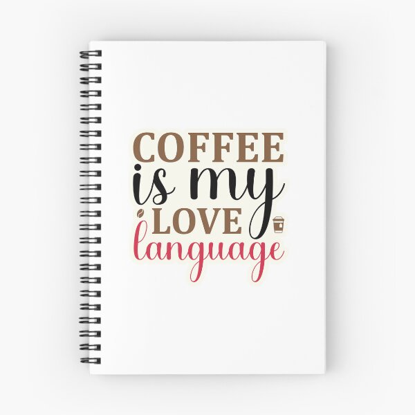 Item preview, Coffee is my love language designed and sold by Made-by-Gus.