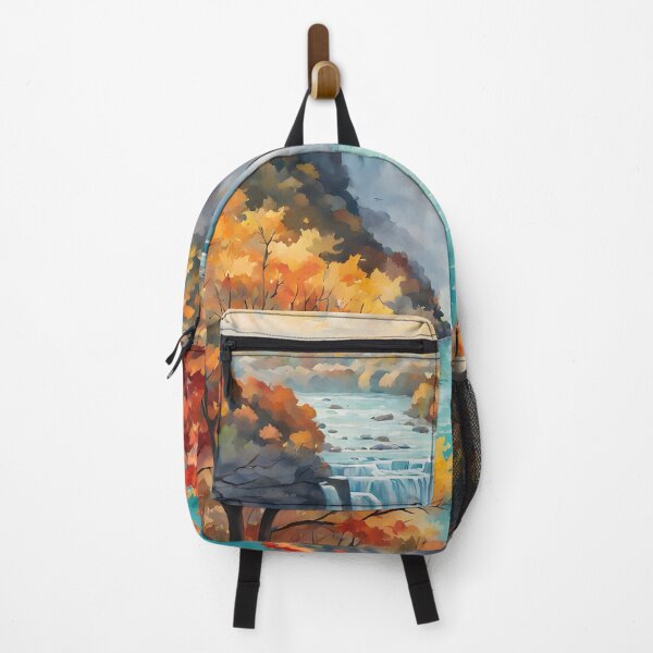 Item preview, Niagara Falls: Watercolor Autumn's Colourful Splendour designed and sold by LSVart.