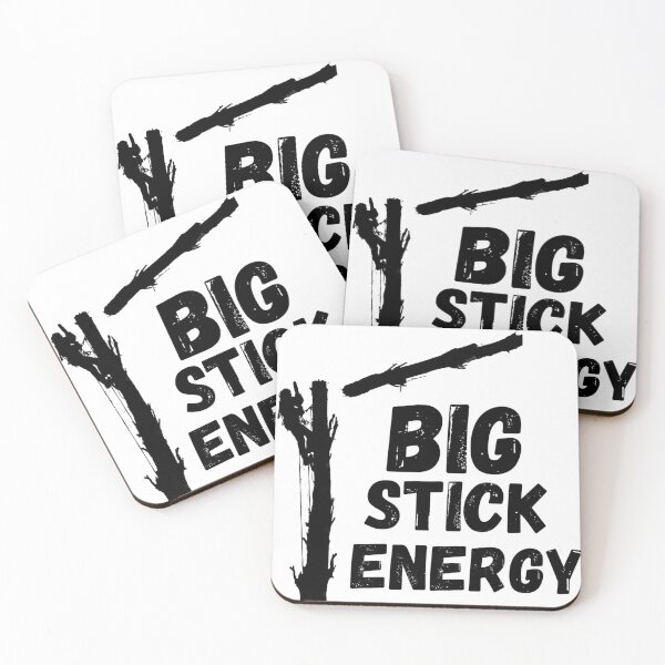 Item preview, Big Stick Energy Black designed and sold by Beaver Derek Productions .