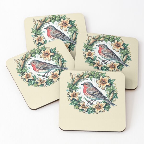 Item preview, House Finch designed and sold by FrictionMaxxing.