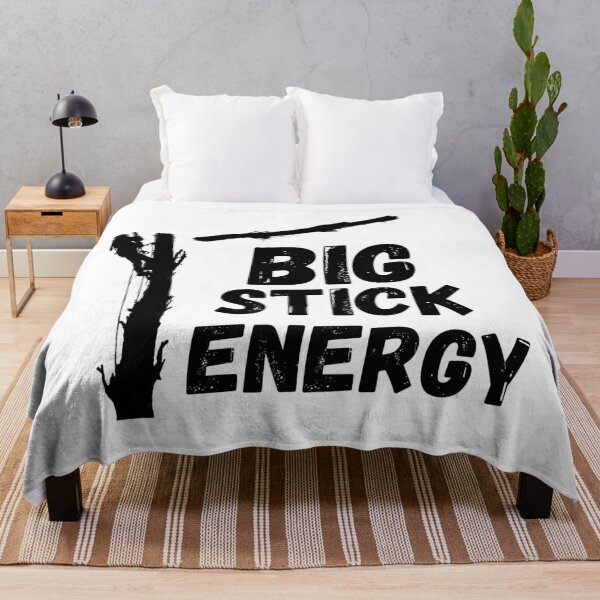Item preview, Big Stick Energy Black designed and sold by Beaver Derek Productions .