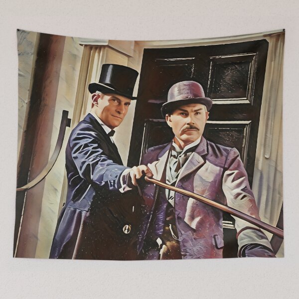 Item preview, 221B Bakerstreet - oil painting designed and sold by deusrex007.