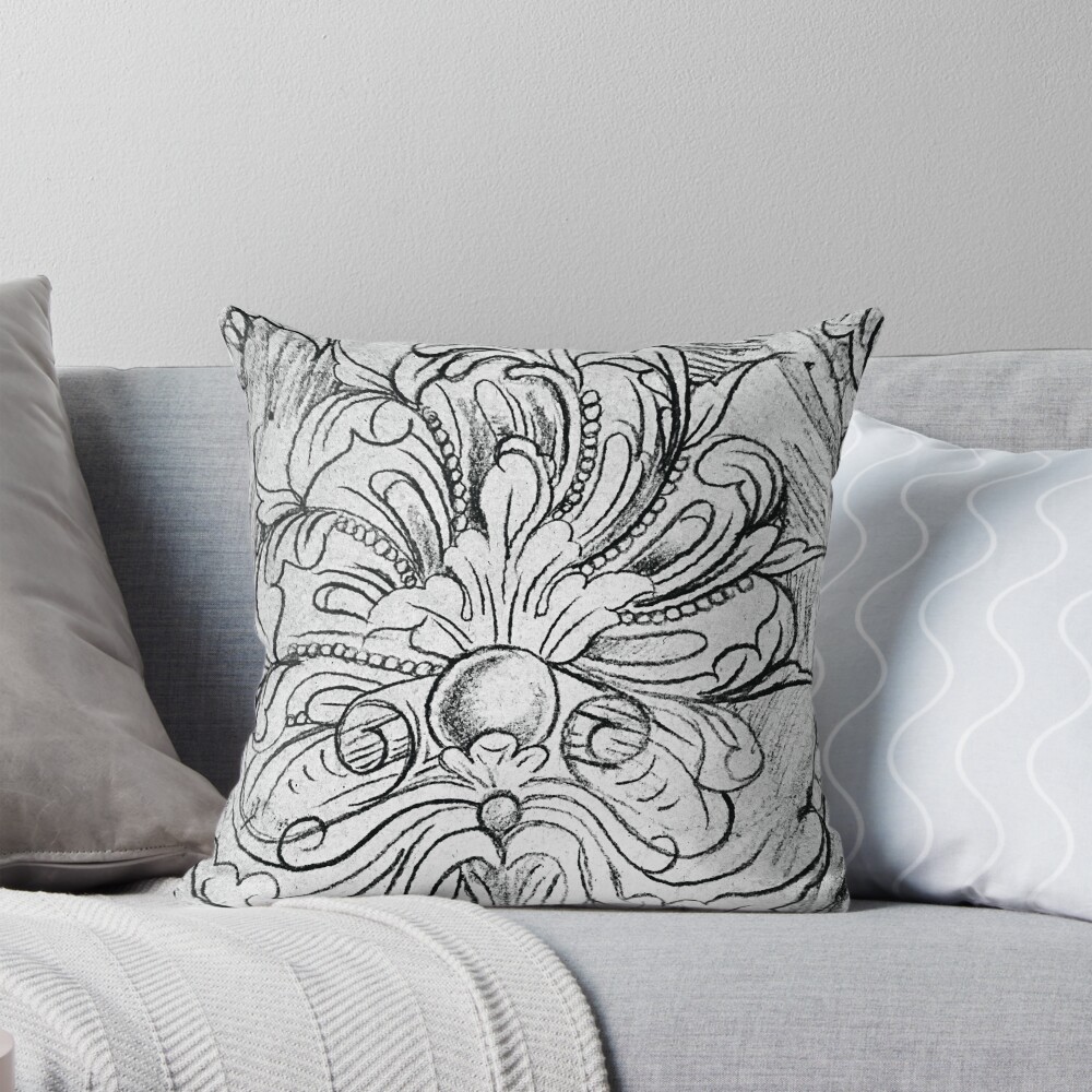 Item preview, Throw Pillow designed and sold by MatrixTattoo.