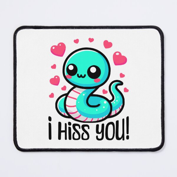 Item preview, I Hiss You! Cute Kawaii Snake Cartoon designed and sold by PMCreative.