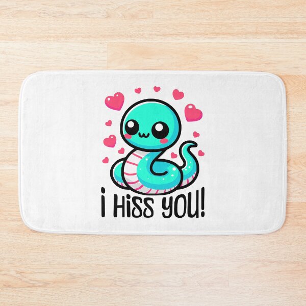 Item preview, I Hiss You! Cute Kawaii Snake Cartoon designed and sold by PMCreative.