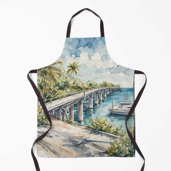 Item preview, Florida Keys Overseas Highway: Watercolor Scenic Journey designed and sold by LSVart.