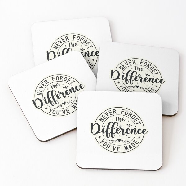 Item preview, Never forget the difference you have made designed and sold by Made-by-Gus.