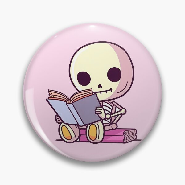 Item preview, Cute Skeleton Reading designed and sold by taniasofia.