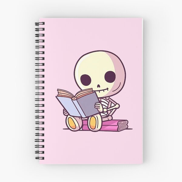 Item preview, Cute Skeleton Reading designed and sold by taniasofia.