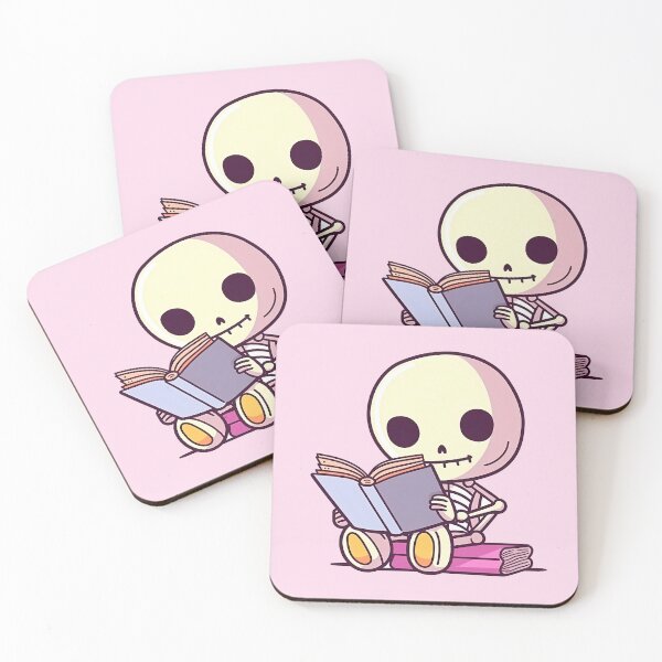 Item preview, Cute Skeleton Reading designed and sold by taniasofia.