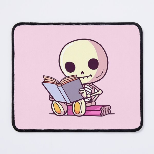 Item preview, Cute Skeleton Reading designed and sold by taniasofia.