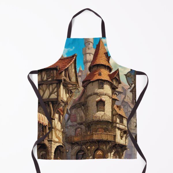 Item preview, Fantasy Town and Tavern - Fantasy Art concept designed and sold by Delerat7.