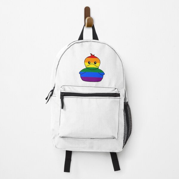 Item preview, Pride Flag Duck designed and sold by PineKonePixels.