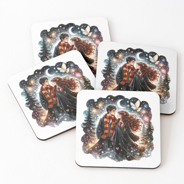 Item preview, Harry and Hermione fan art designed and sold by NadyaMichaels.