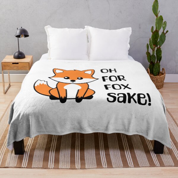 Item preview, Oh For Fox Sake! Cute Fox Pun designed and sold by PMCreative.