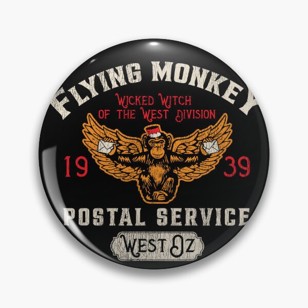 Item preview, Flying Monkey Postal Service II Dks Worn designed and sold by Alema Art.