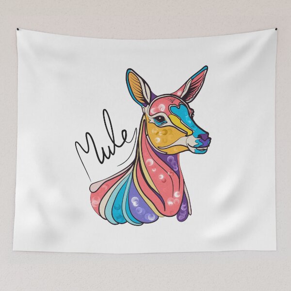 Item preview, Mule: Colorful Mule dutch bros bubbles designed and sold by PLANn.