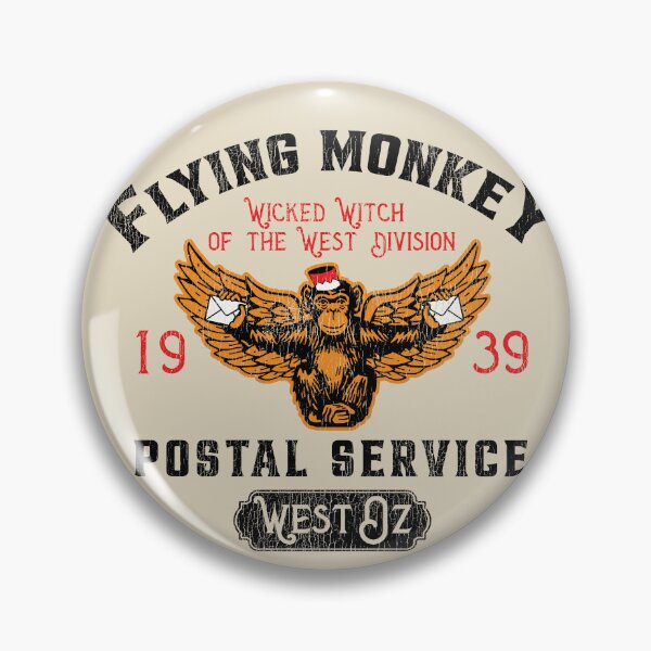 Item preview, Flying Monkey Postal Service II Lts Worn designed and sold by Alema Art.