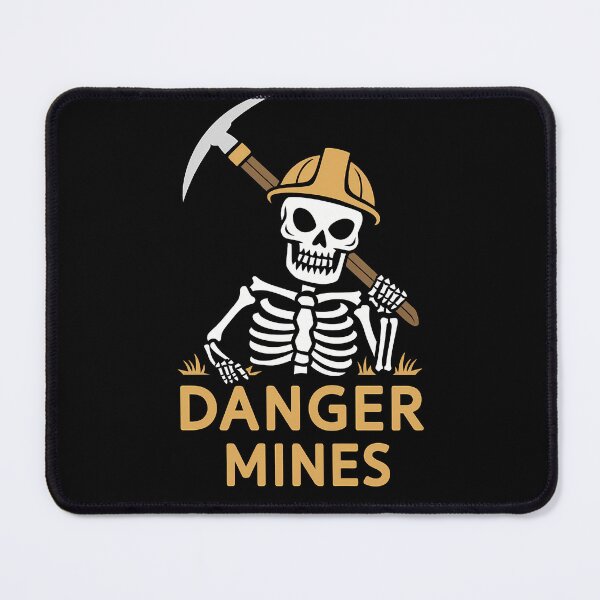 Item preview, Danger Mines: Rugged Adventure Design designed and sold by SpeakingPrint2.