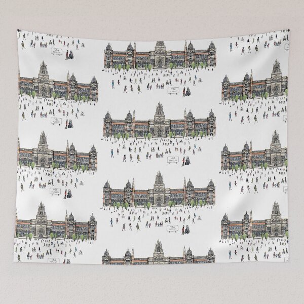 Item preview, Victoria and Albert Museum, Illustrated Tribute designed and sold by FoleyPottery.