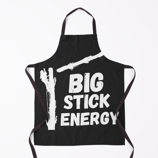Item preview, Big Stick Energy White designed and sold by Beaver Derek Productions .