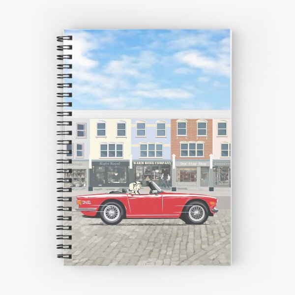 Item preview, Pimento Red color TR6 with wire wheels designed and sold by Bigs66.
