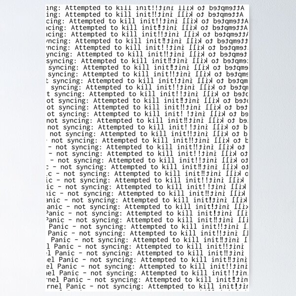 Item preview, Kernel Panic - Inverted designed and sold by calibur1337.