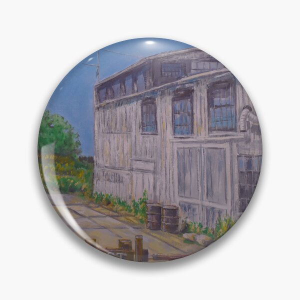 Item preview, Oil Painting - Hope Street, Alviso, California 14" x 18" designed and sold by Igor Pozdnyakov.