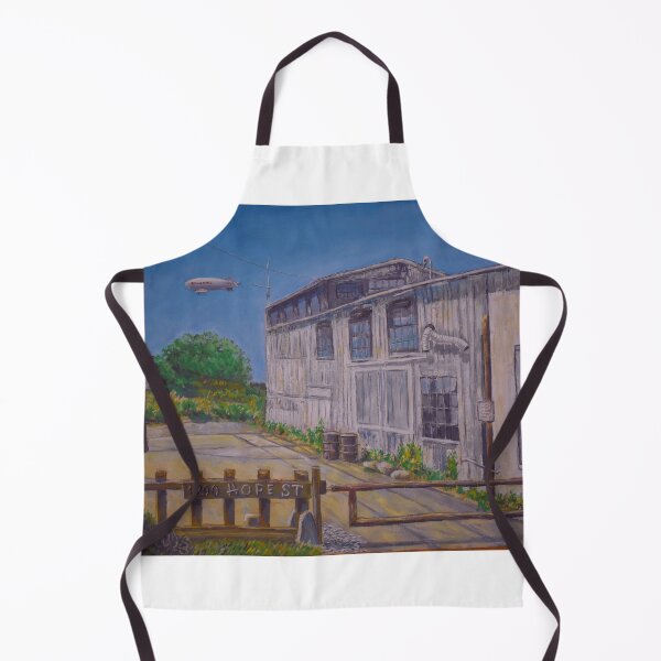 Item preview, Oil Painting - Hope Street, Alviso, California 14" x 18" designed and sold by Igor Pozdnyakov.