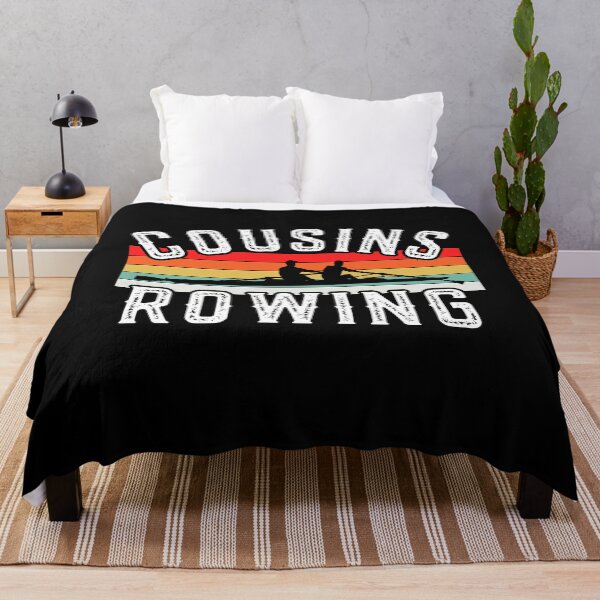 Item preview, Cousins Rowing Beach Retro designed and sold by Vibe Unique.