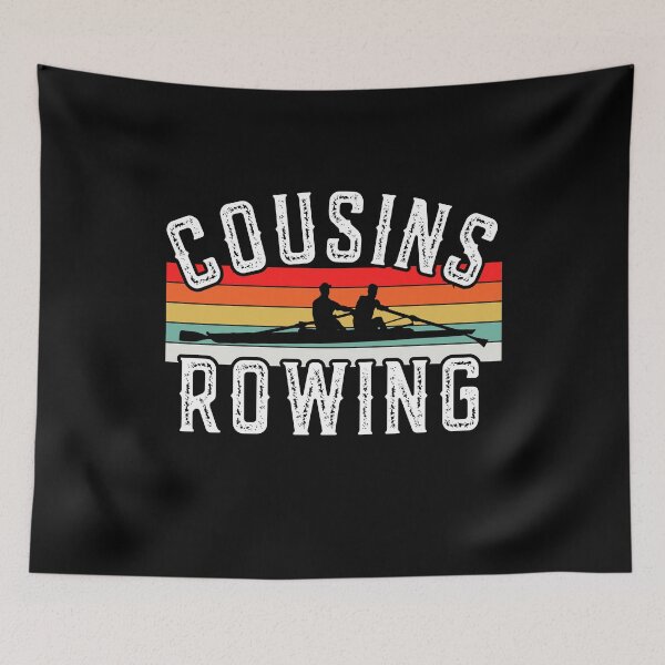 Item preview, Cousins Rowing Beach Retro designed and sold by Vibe Unique.