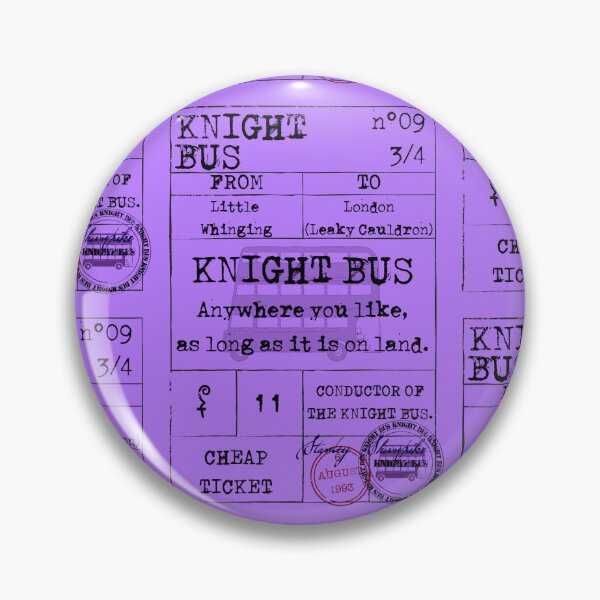 Item preview, Welcome on board! Hold on tight, the Knight Bus is about to leave! designed and sold by MoodyCauldron.