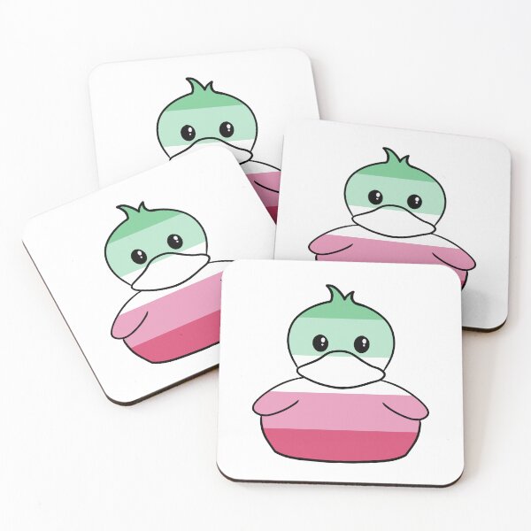 Item preview, Abrosexual Flag Duck designed and sold by PineKonePixels.