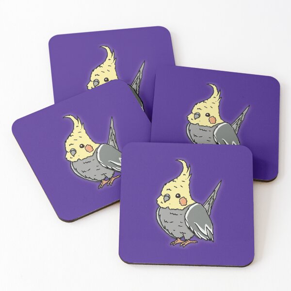 Item preview, Fluffy Cockatiel  designed and sold by Squawkable.