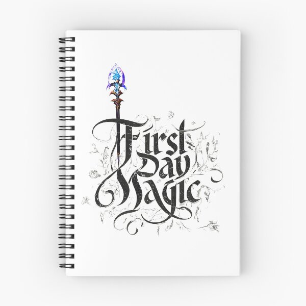 Item preview, First Day Magic Wizard Wand Enchanting Design T-Shirt designed and sold by WitMeme.