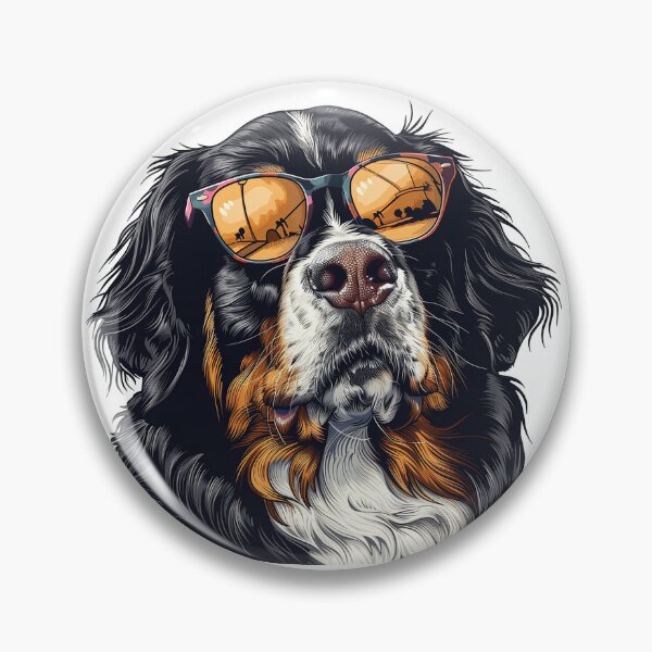 Item preview, Funny dog ​​with glasses designed and sold by Wylkerd.