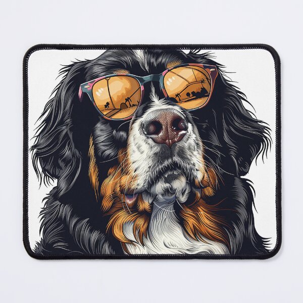Item preview, Funny dog ​​with glasses designed and sold by Wylkerd.