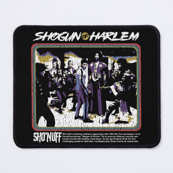 Item preview, The Shogun of Harlem fight Black Tee designed and sold by unfamouzzz.