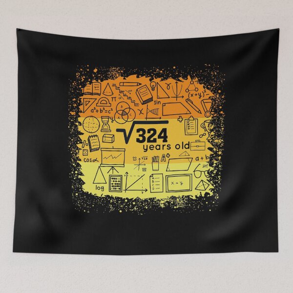 Item preview,  Square Root Of 324 18 Years Old 18Th Birthday Funny Square Root designed and sold by Creative-Wolf16.