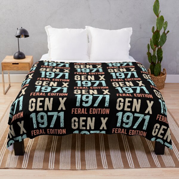 Item preview, Gen X Born in 1971 Feral Edition designed and sold by darkskydelights.