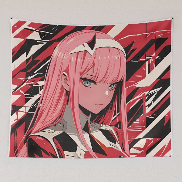 Aperçu de l'œuvre Zero Two - Darling in the franxx 22 créée et vendue par Infinite-Aspire.