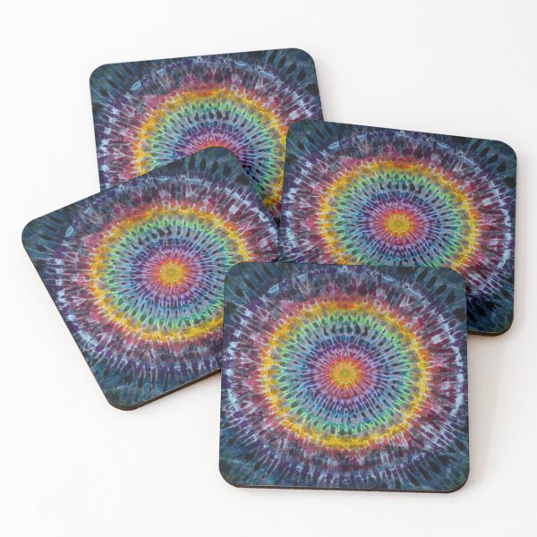 Artikelvorschau, Regenbogenfarben Tie Dye Kaleidoskop psychedelisch Deadhead Phish Phan entworfen und verkauft von AuroraXGreen.