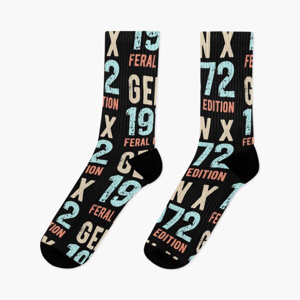 Item preview, Gen X Born in 1972 Feral Edition designed and sold by darkskydelights.