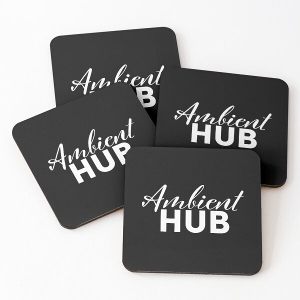 Item preview, Ambient Hub Logo White designed and sold by WayfarerMerch.