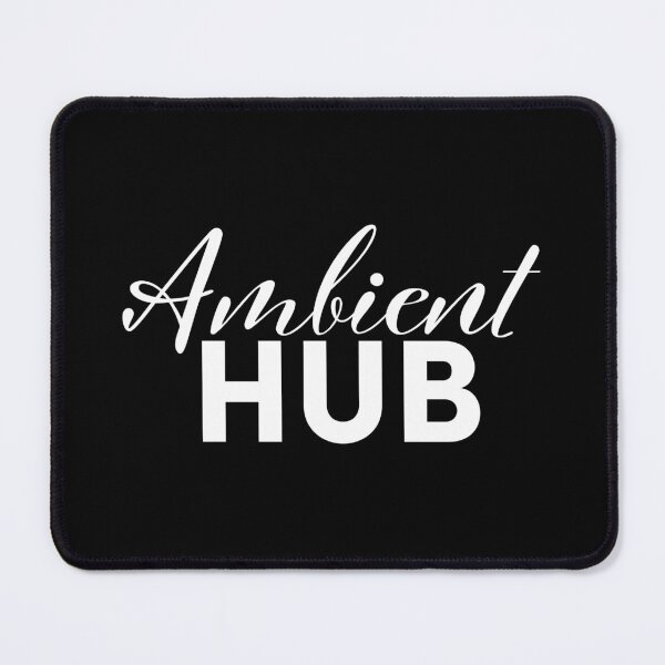 Item preview, Ambient Hub Logo White designed and sold by WayfarerMerch.