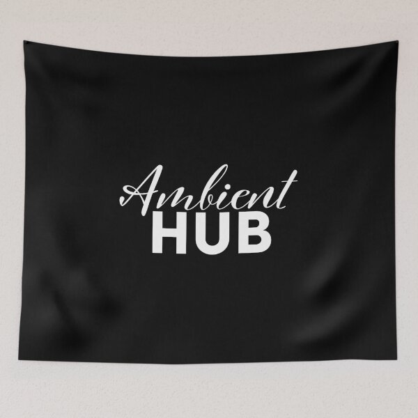Item preview, Ambient Hub Logo White designed and sold by WayfarerMerch.