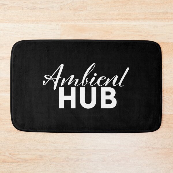 Item preview, Ambient Hub Logo White designed and sold by WayfarerMerch.