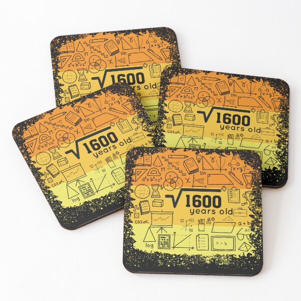 Item preview, Square Root Of 1600 40 Years Old 40Th Birthday Funny Square Root designed and sold by Creative-Wolf16.