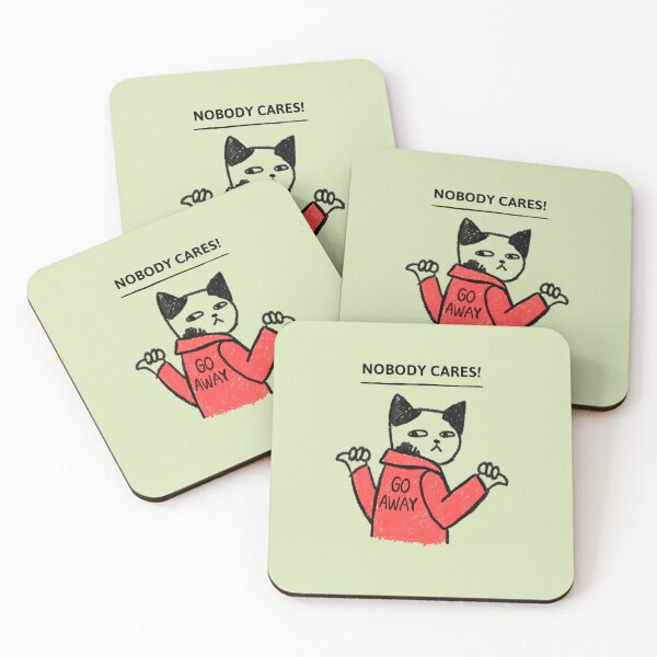 Item preview, Nobody cares! designed and sold by NOTRE-BONHEUR.
