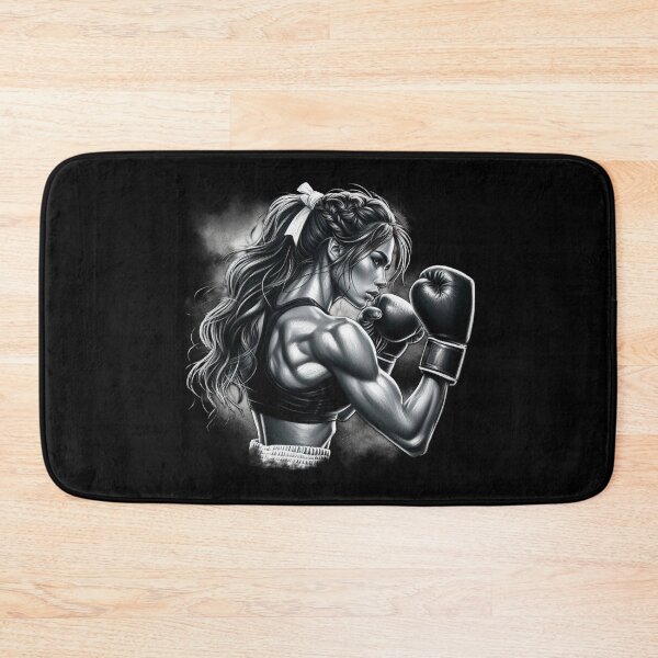 Item preview, Boxing, Training, Girl, Sport, Fit, Strength, Condition, Motivation, Health, Fitness, Kickboxing designed and sold by CrisMor-Art.